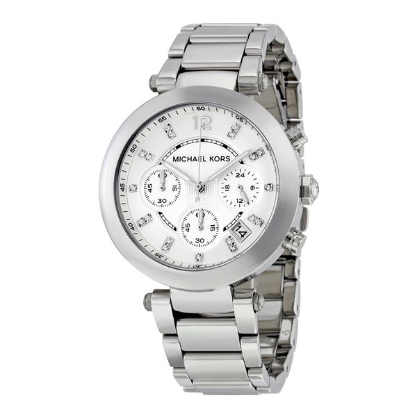 Michael Kors Parker Silver Dial Ladies Watch