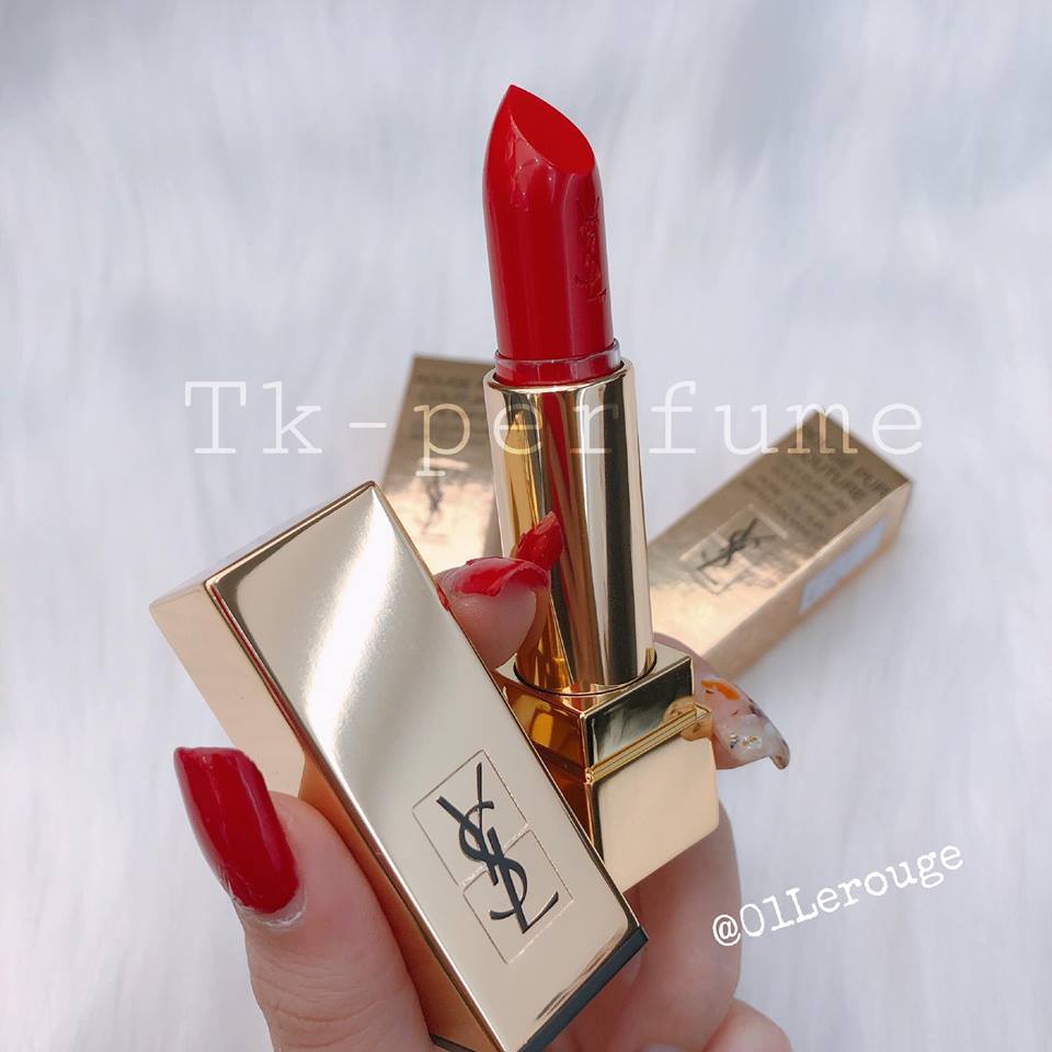 Ysl Rouge Pur Couture The Mats #01LeRouge 