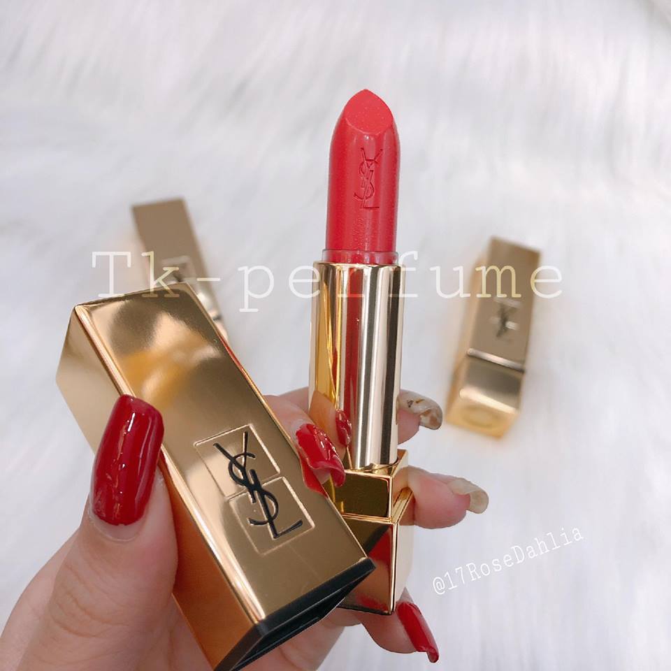 Ysl Rouge Pur Couture The Mats #17RougeDahlia