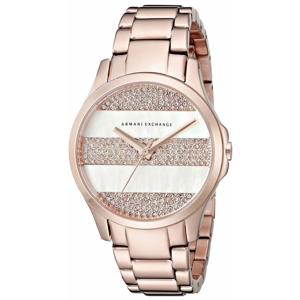 Armani Exchange Women's AX5244 Rose Gold Watch