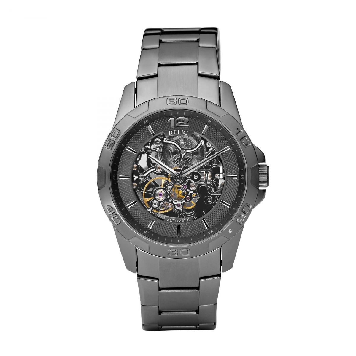 Relic Men's ZR11853 Automatic Gunmetal Watch
